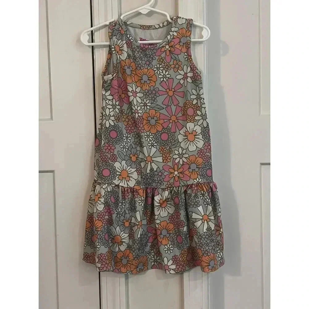 DISNEY JUNIOR dress minnie mouse flowers size 4T